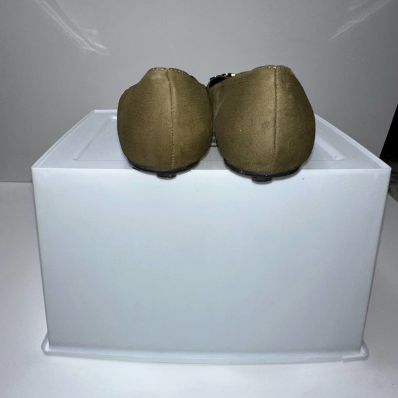 Diane Von Furstenberg Green DVF Flats 6.5M - Picture 6 of 8